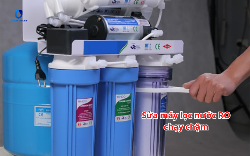 Sửa máy lọc nước RO chạy chậm Sửa máy lọc nước RO chạy chậm